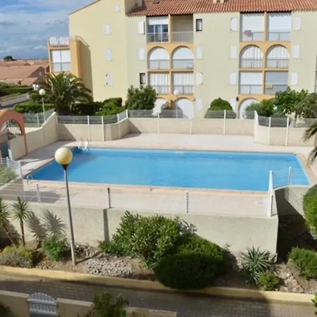 T3 Mezzanine Avec Piscine A 200m De La Plage, Parking Inclus - 6 Pers - Fr-1-795-2 * Narbonne