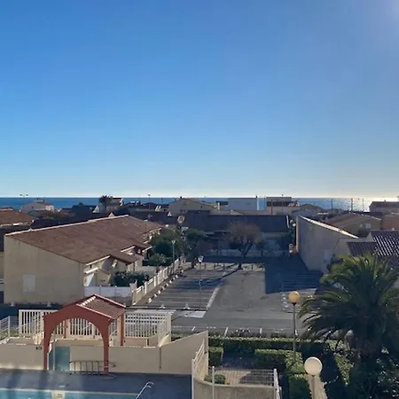T3 Mezzanine Avec Piscine A 200m De La Plage, Parking Inclus - 6 Pers - Fr-1-795-2 * Narbonne