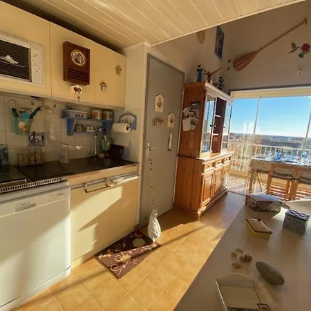 Apartmán T3 Mezzanine Avec Piscine A 200m De La Plage, Parking Inclus - 6 Pers - Fr-1-795-2 Narbonne