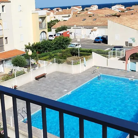 T3 Mezzanine Avec Piscine A 200m De La Plage, Parking Inclus - 6 Pers - Fr-1-795-2 * ナルボンヌ